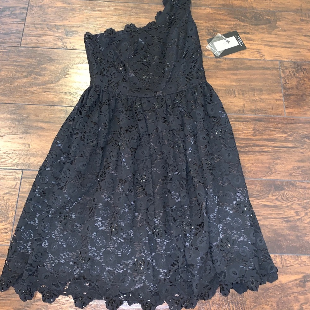 One Shoulder Mini Dress